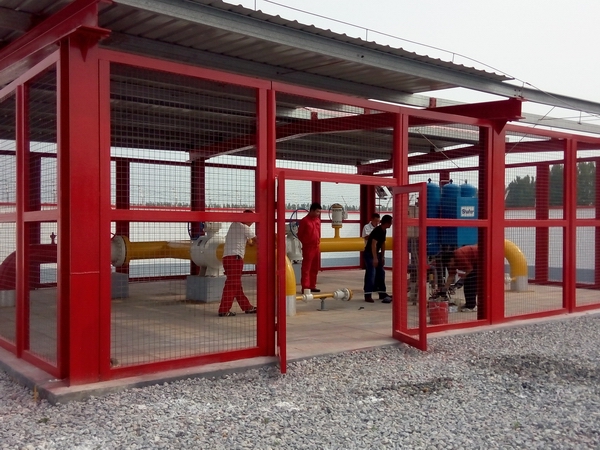 泰青威管道现场